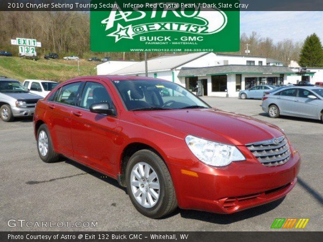 2010 Chrysler Sebring Touring Sedan in Inferno Red Crystal Pearl