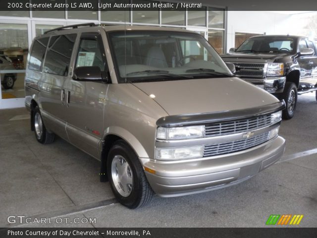 2002 Chevrolet Astro LS AWD in Light Autumnwood Metallic
