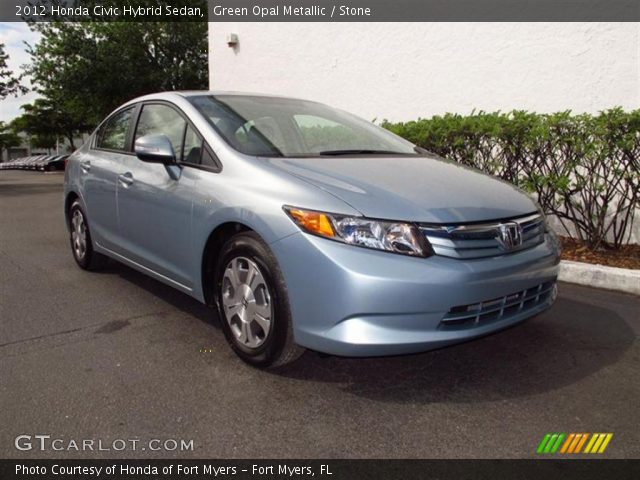 Honda civic hybrid green opal metallic #2