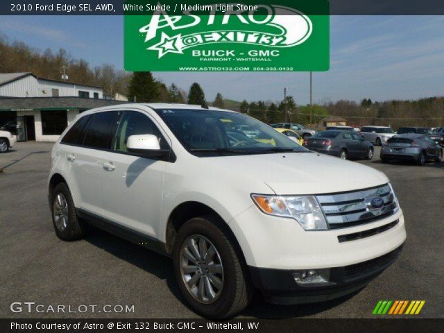 2010 Ford Edge SEL AWD in White Suede