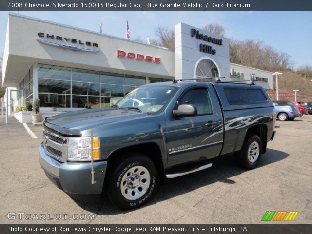 2008 Chevrolet Silverado 1500 LS Regular Cab in Blue Granite Metallic