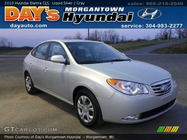2010 Hyundai Elantra GLS in Liquid Silver