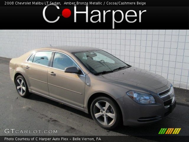 2008 Chevrolet Malibu LT Sedan in Amber Bronze Metallic