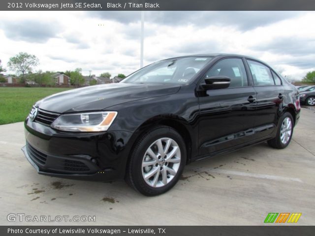 2012 Volkswagen Jetta SE Sedan in Black