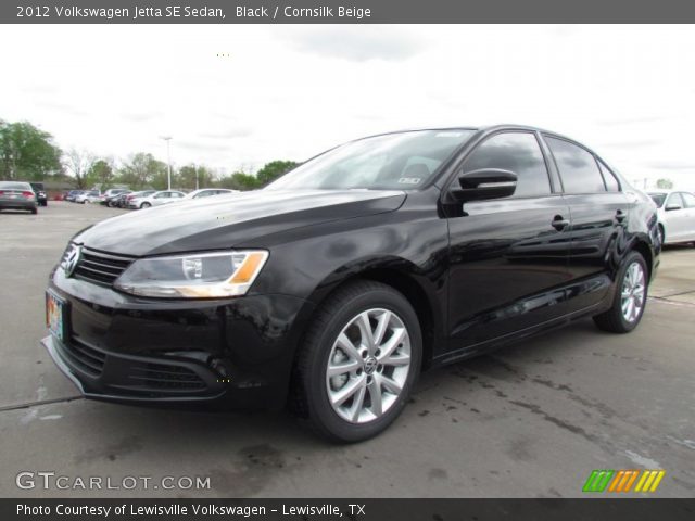 2012 Volkswagen Jetta SE Sedan in Black