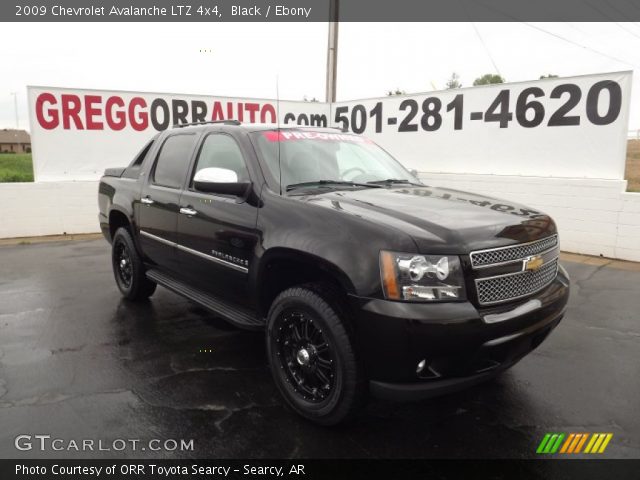 2009 Chevrolet Avalanche LTZ 4x4 in Black