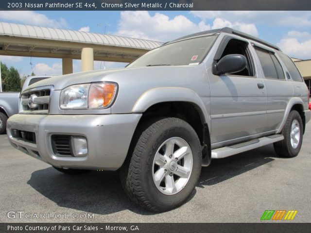 2003 Nissan Pathfinder SE 4x4 in Chrome Silver Metallic