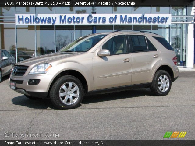 2006 Mercedes-Benz ML 350 4Matic in Desert Silver Metallic