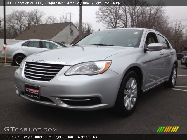 2011 Chrysler 200 LX in Bright Silver Metallic