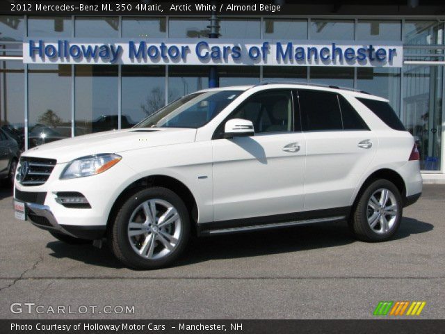 2012 Mercedes-Benz ML 350 4Matic in Arctic White