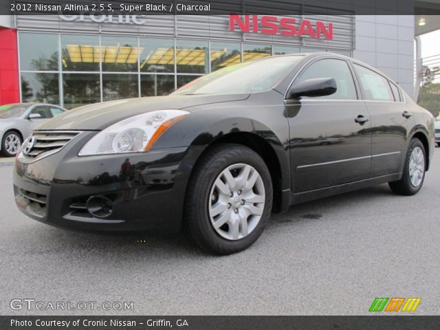 2012 Nissan Altima 2.5 S in Super Black