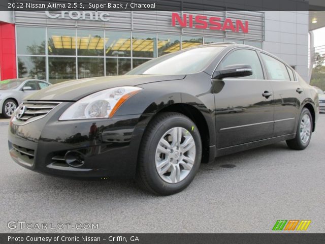 2012 Nissan Altima 2.5 S in Super Black