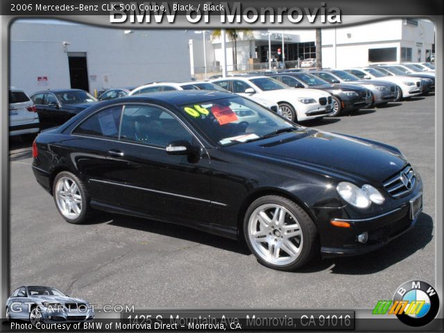2006 Mercedes-Benz CLK 500 Coupe in Black