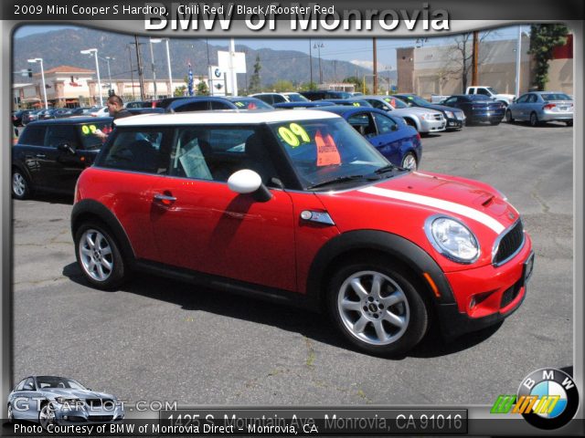 2009 Mini Cooper S Hardtop in Chili Red