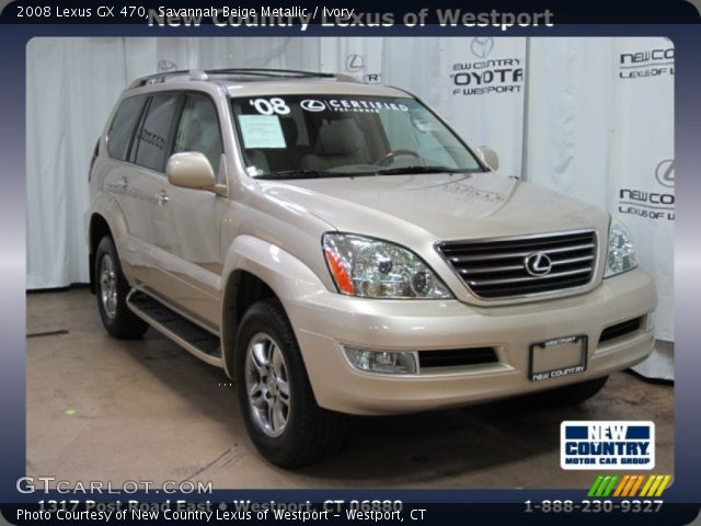 2008 Lexus GX 470 in Savannah Beige Metallic