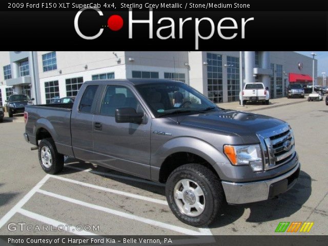2009 Ford F150 XLT SuperCab 4x4 in Sterling Grey Metallic
