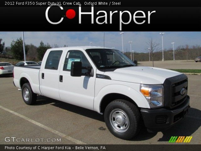 2012 Ford F350 Super Duty XL Crew Cab in Oxford White