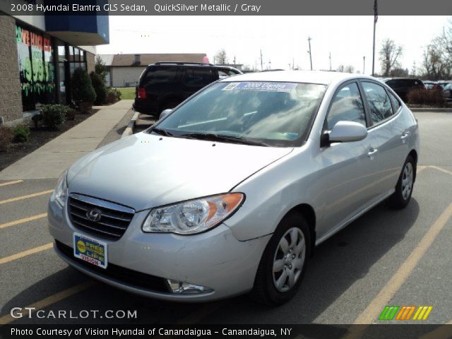 2008 Hyundai Elantra GLS Sedan in QuickSilver Metallic