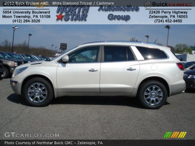 2012 Buick Enclave AWD in White Diamond Tricoat