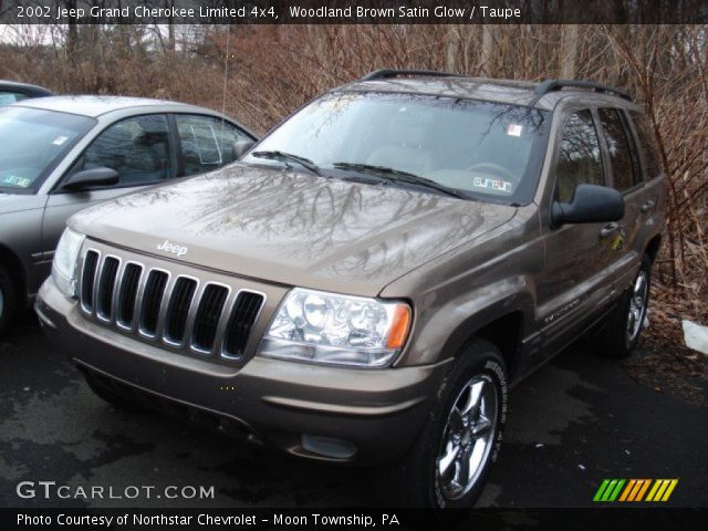 2002 Jeep Grand Cherokee Limited 4x4 in Woodland Brown Satin Glow