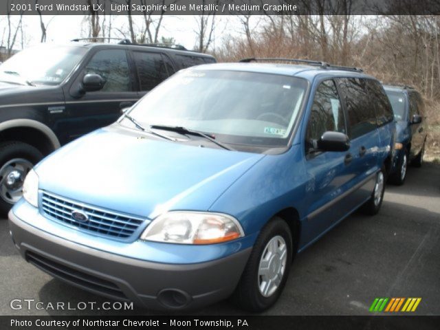 2001 Ford Windstar LX in Light Sapphire Blue Metallic