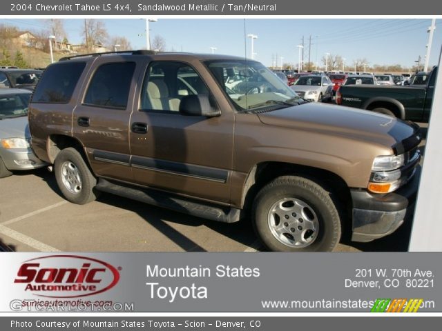 2004 Chevrolet Tahoe LS 4x4 in Sandalwood Metallic