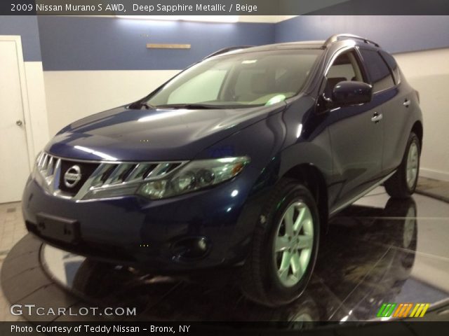 2009 Nissan Murano S AWD in Deep Sapphire Metallic