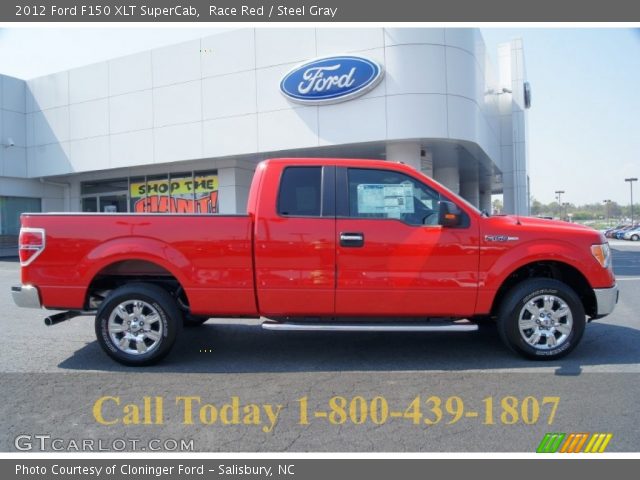 2012 Ford F150 XLT SuperCab in Race Red