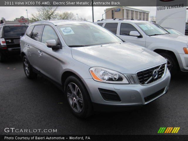 2011 Volvo XC60 T6 AWD in Electric Silver Metallic