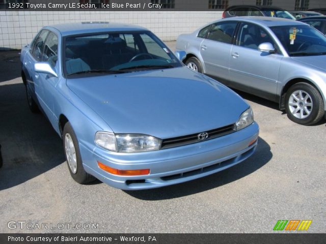 1992 Toyota Camry LE Sedan in Ice Blue Pearl