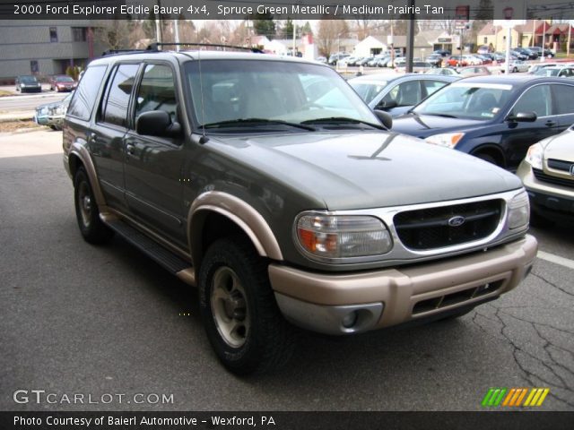 2000 Ford Explorer Eddie Bauer 4x4 in Spruce Green Metallic