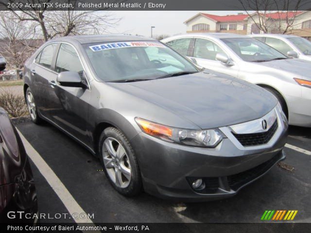 2009 Acura TSX Sedan in Polished Metal Metallic