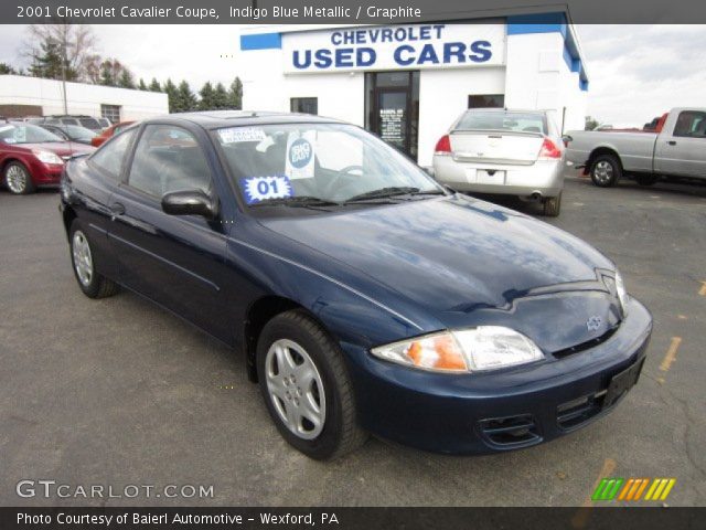2001 Chevrolet Cavalier Coupe in Indigo Blue Metallic