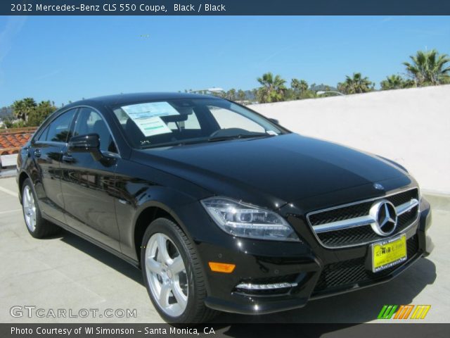2012 Mercedes-Benz CLS 550 Coupe in Black