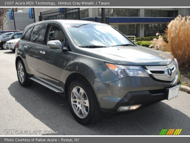 2007 Acura MDX Technology in Nimbus Gray Metallic