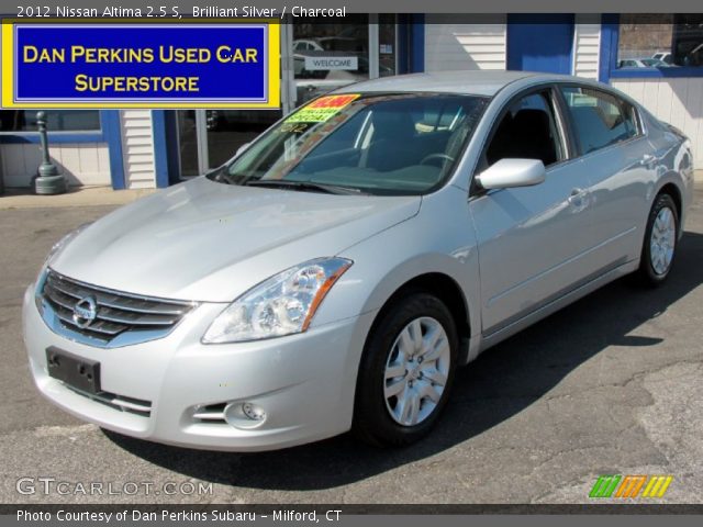 2012 Nissan Altima 2.5 S in Brilliant Silver