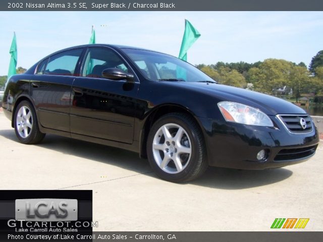 2002 Black nissan altima 3.5 se #4