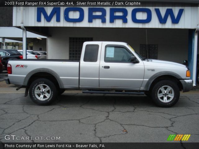 2003 Ford Ranger FX4 SuperCab 4x4 in Silver Frost Metallic
