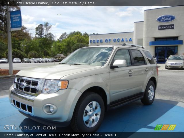 2012 Ford Escape Limited in Gold Leaf Metallic