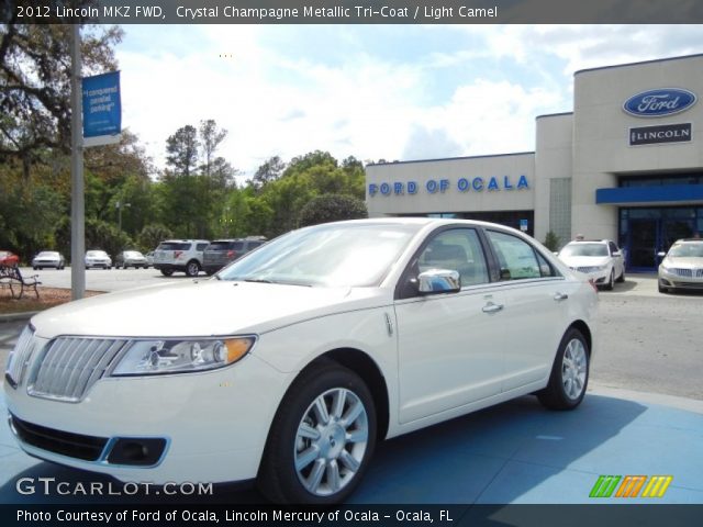 2012 Lincoln MKZ FWD in Crystal Champagne Metallic Tri-Coat