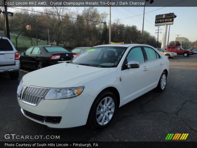 2012 Lincoln MKZ AWD in Crystal Champagne Metallic Tri-Coat