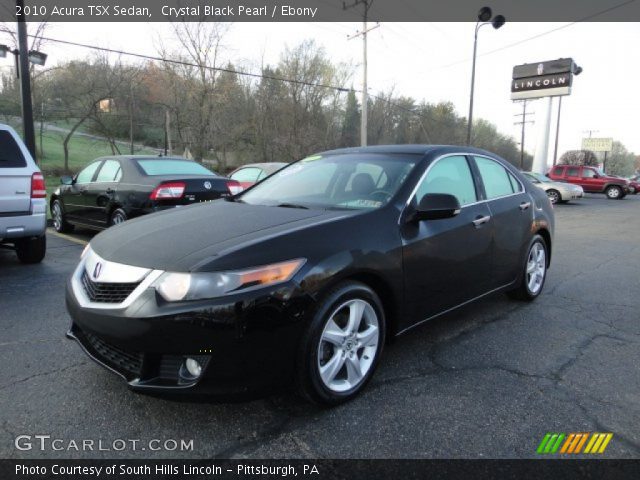 2010 Acura TSX Sedan in Crystal Black Pearl