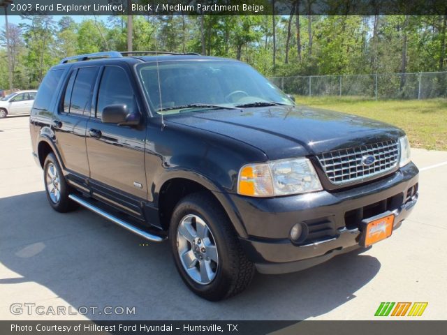 2003 Ford Explorer Limited in Black