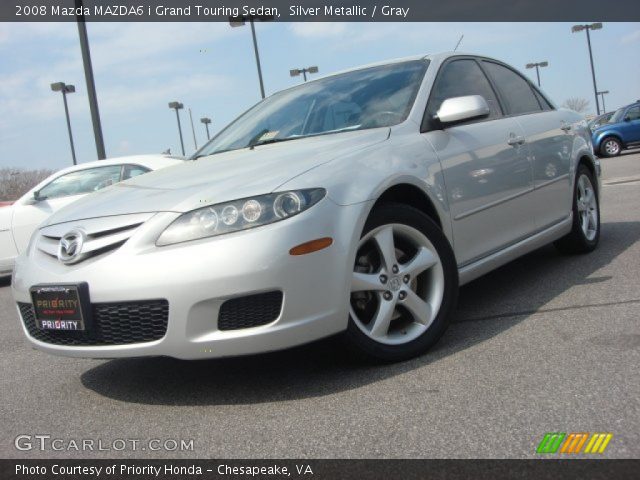 2008 Mazda MAZDA6 i Grand Touring Sedan in Silver Metallic