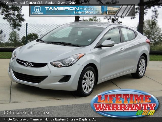 2011 Hyundai Elantra GLS in Radiant Silver