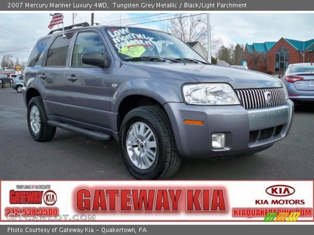 2007 Mercury Mariner Luxury 4WD in Tungsten Grey Metallic