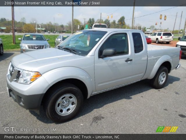 2009 Nissan Frontier XE King Cab in Radiant Silver