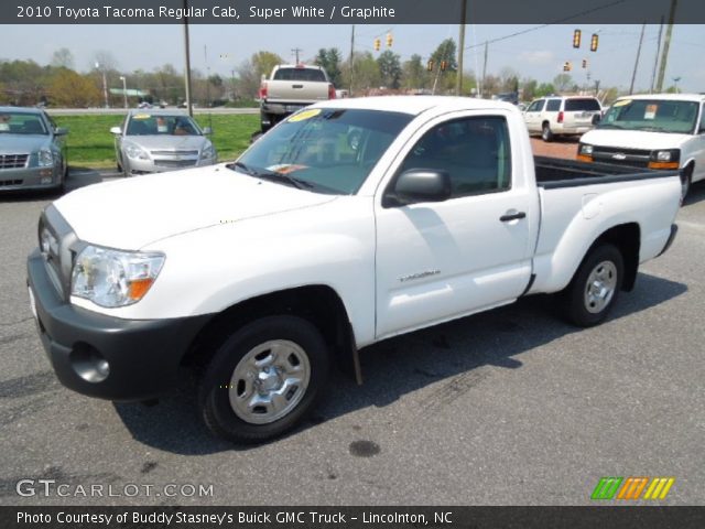 2010 Toyota Tacoma Regular Cab in Super White