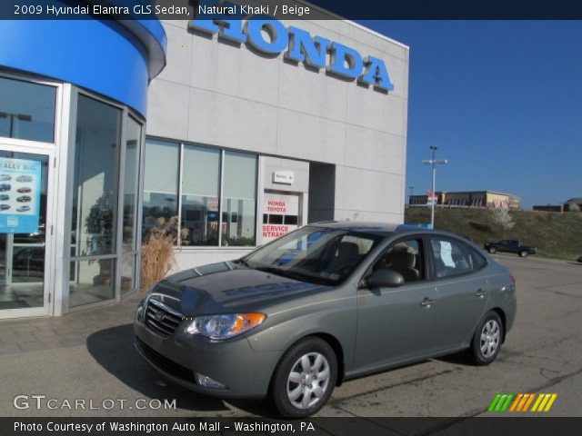 2009 Hyundai Elantra GLS Sedan in Natural Khaki