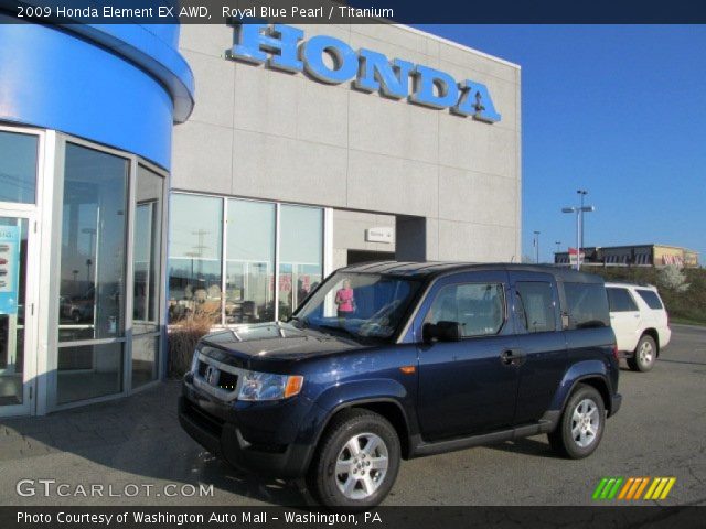 2009 Honda Element EX AWD in Royal Blue Pearl